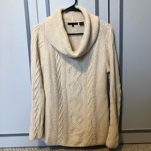 Cream Cable Knit Sweater